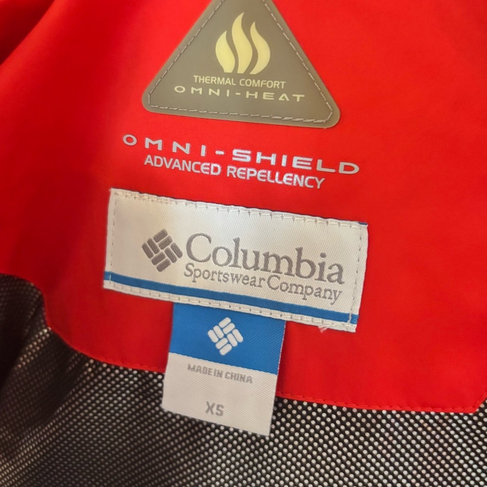 Columbia Omni-heat puffer vest with removable hood woman’s xs - Picture 8 of 10